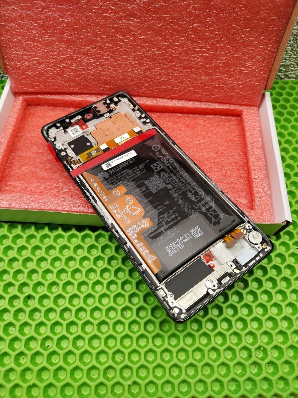 Huawei nova 10 (NCO-LX3) / (Дисплейный модуль с тачскрином) (в рамке с аккумулятором) (ORIG-SP)