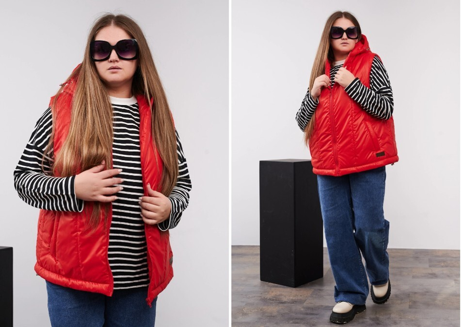 Как подобрать жилет для фигуры plus size