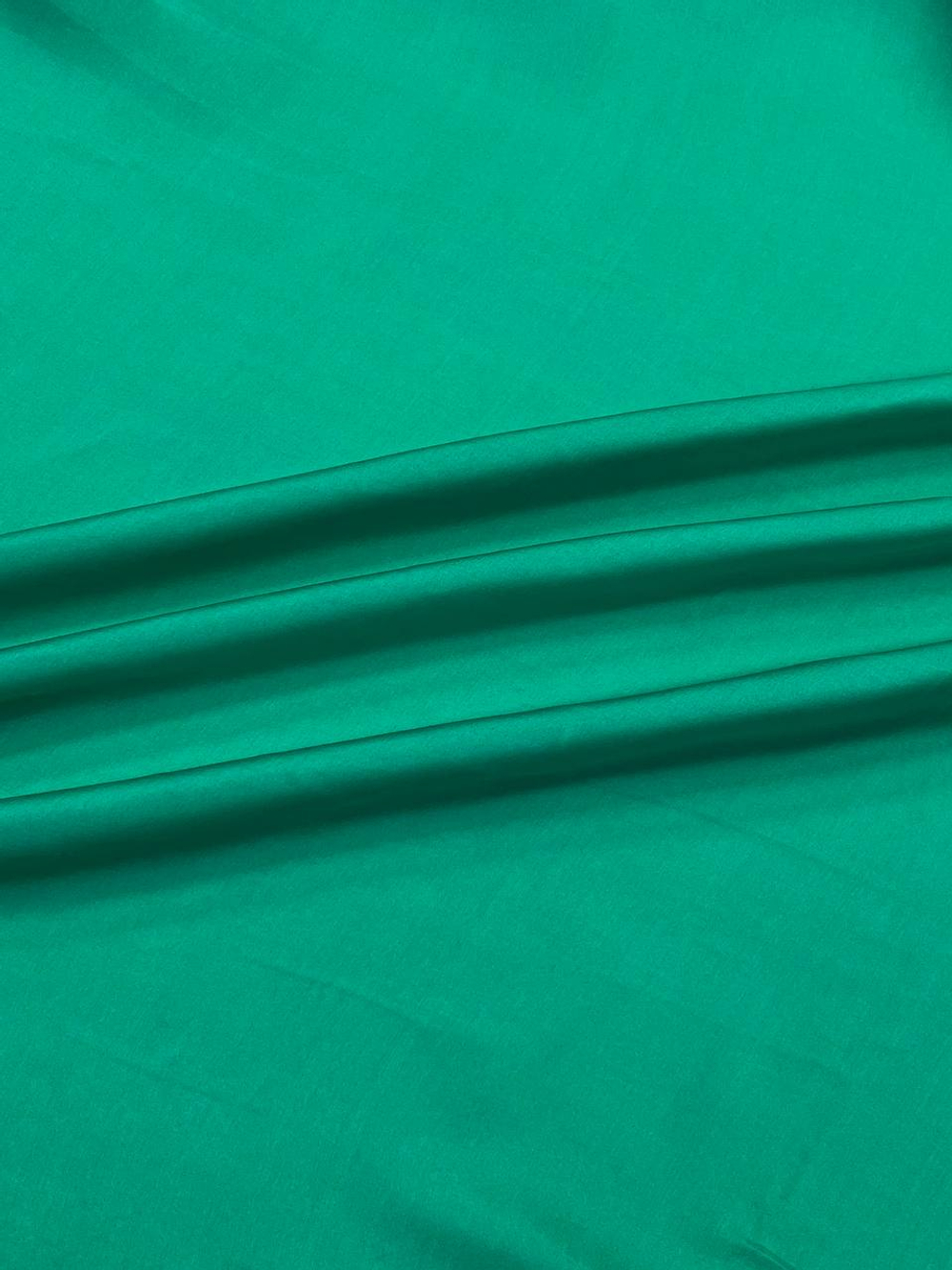 Шелк Valentino изумрудный
