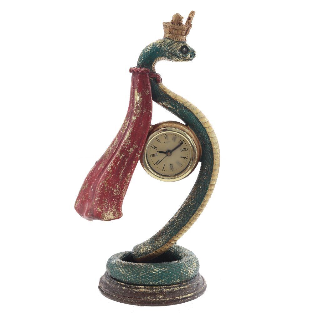 GAEM Фигурка декоративная с часами"Змея" (LR44х1 н/п), L9 W10,5 H24 см
