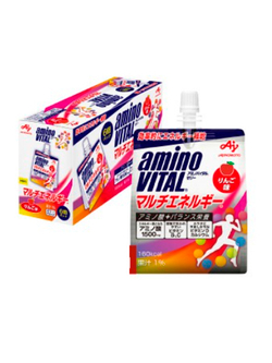 AminoVITAL Jelly Drink Multi-Energy со вкусом яблока, AJINOMOTO (6шт)
