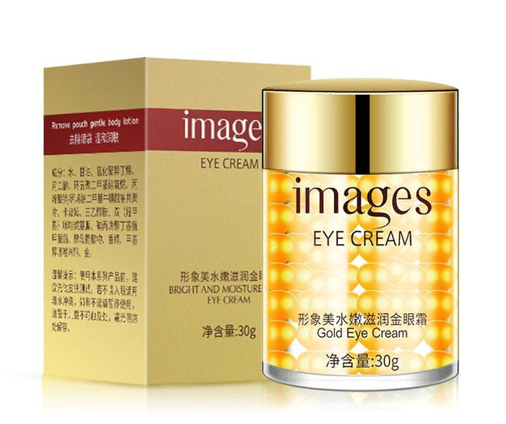 Крем-сыворотка Images вокруг глаз от морщин с золотыми шариками 30 г