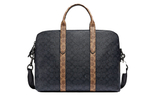 COACH Metropolitan Canvas With Leather Laptop Bag, Briefcase, Shoulder Bag, Crossbody Bag, Handbag Large Men"s