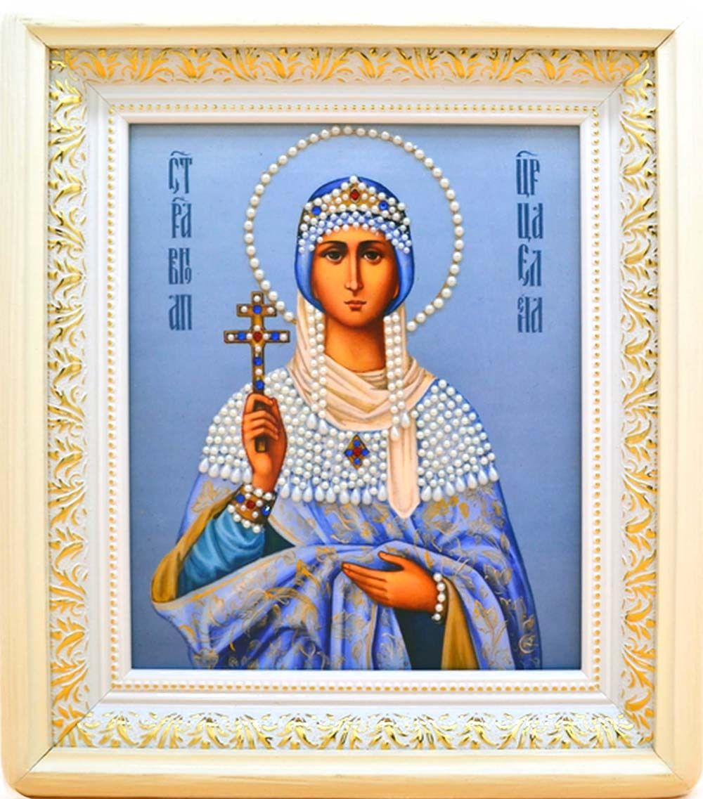 Святая Елена Равноапостольная. Икона ручной работы.