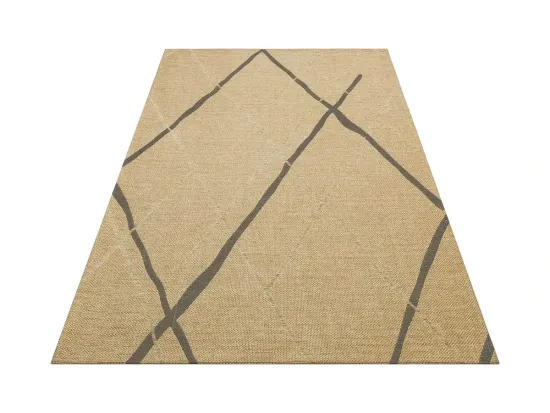 Ковер BROOKLYN 160*230, бежевый,серый 851812