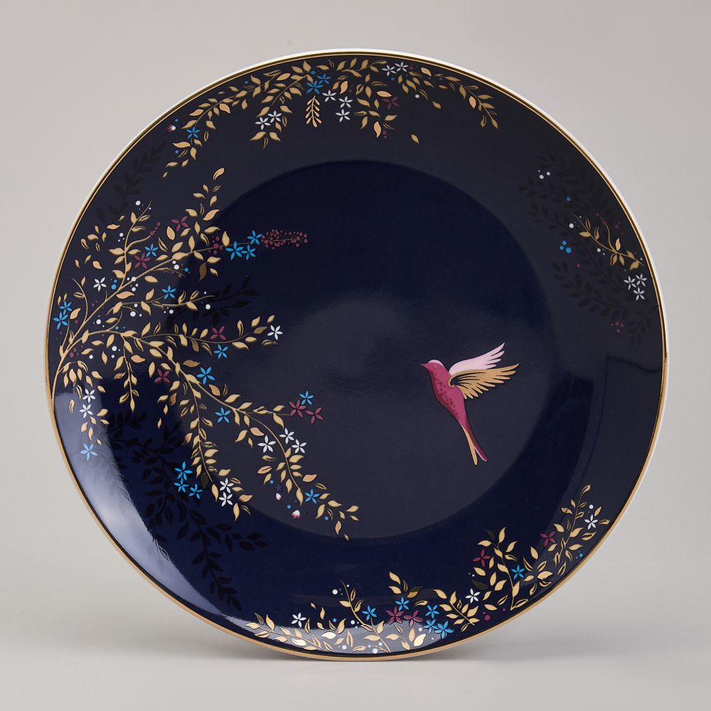 ТАРЕЛКА ЗАКУСОЧНАЯ LEFARD "GOLDEN BIRDS" 20*2 СМ (КОР=24ШТ.)