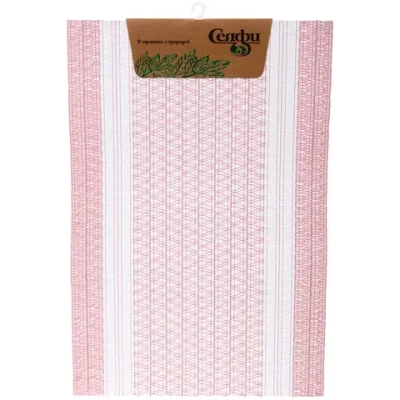 Салфетка на стол 45*30см плетеная «HOME» розовый