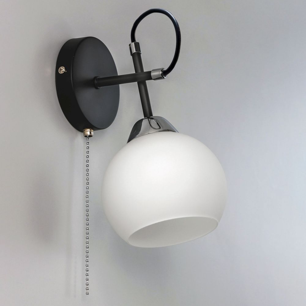 Citilux Стивен CL141411 Бра с выключателем Чёрное