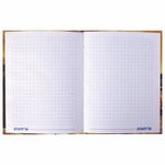 Блокнот МАЛЫЙ ФОРМАТ (110х147 мм) А6, 80 л., твердый переплет, ламинированная обложка, клетка, STAFF, "Тигровый", 120949