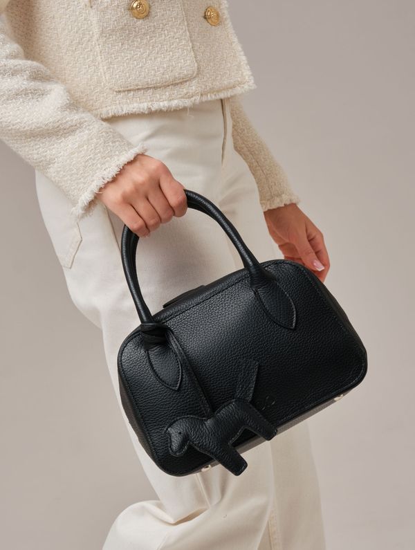 Кожаная сумка Polly summer DBR 31401 черный