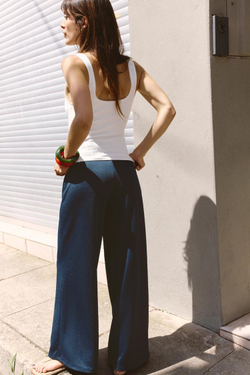 ZARA ТОП С ФЕСТОНАМИ, БЕЛЫЙ