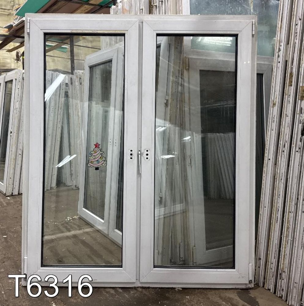 Окно Пластиковое Б/У 1560(в) x 1330(ш)