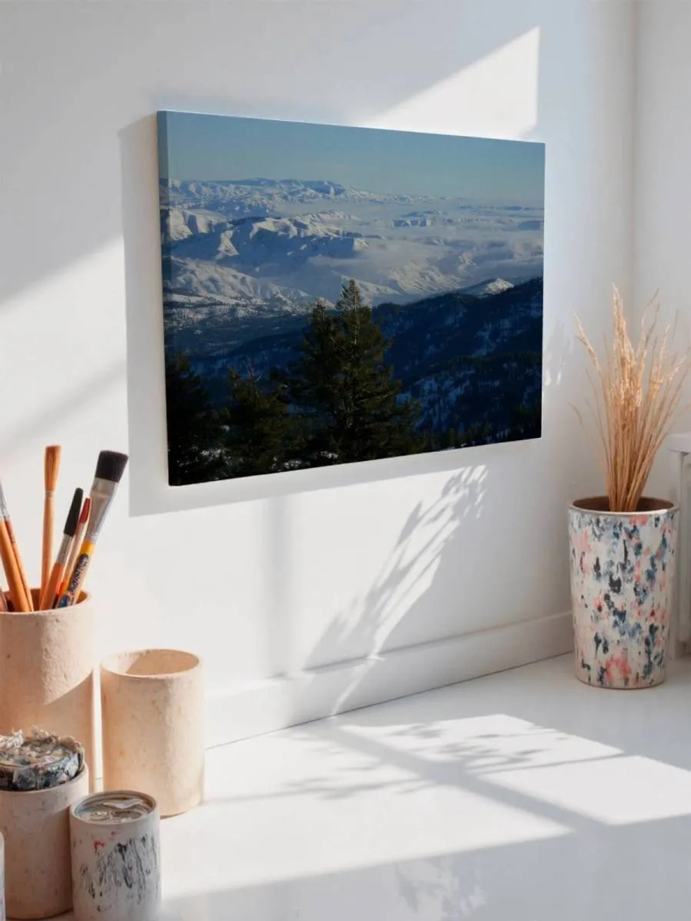 Картина на стену 40 X 50 Горные вершины