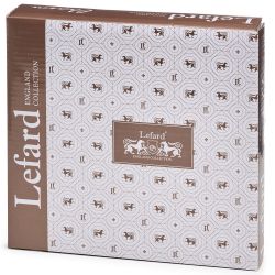 НАБОР ТАРЕЛОК ЗАКУСОЧНЫХ LEFARD "CHARM" 2 ШТ. 19*2,5 СМ (ЗОЛОТО)