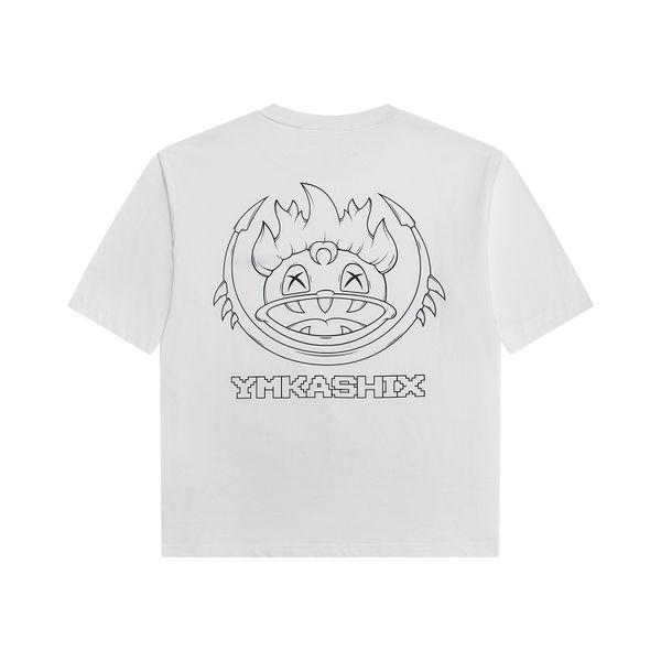 Футболка 8-bit outline белая - фото 2