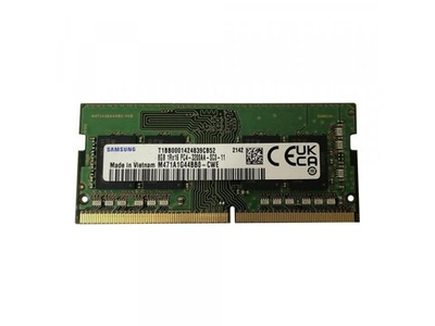 Оперативная память Samsung M471A1G44BB0-CWE, DDR4 1х 8ГБ 3200 МГц, SODIMM, OEM