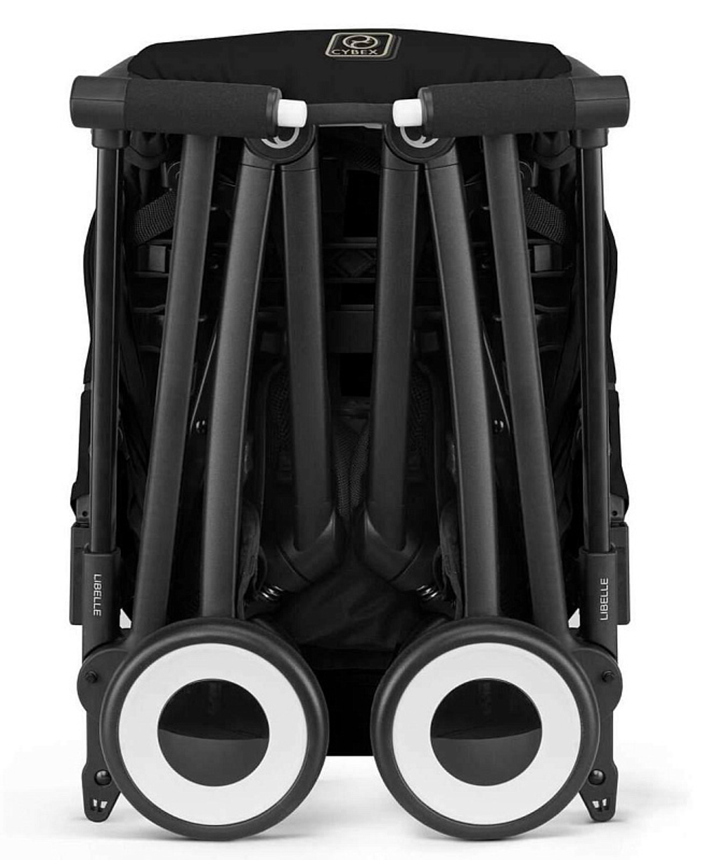 Прогулочная коляска Cybex Libelle BLK New Magic Black с дождевиком и бампером