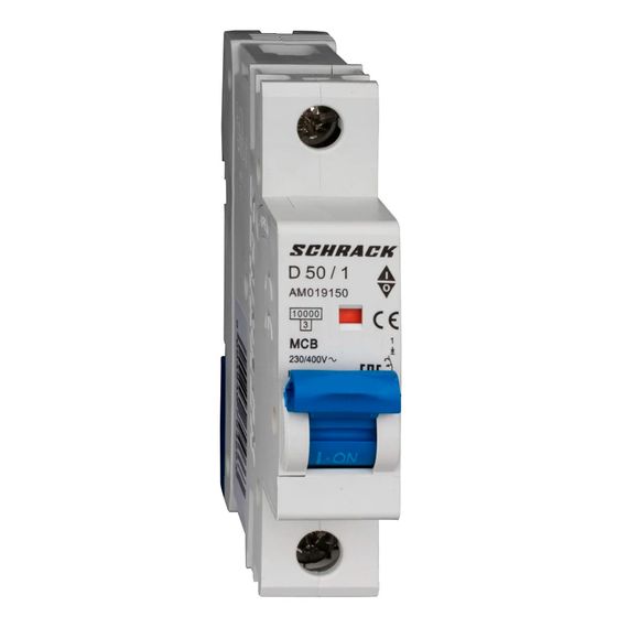Автоматический выключатель Schrack Technik 1P D 50A 10kA Amparo AM019150--