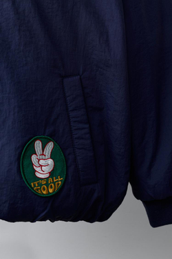 ZARA БОМБЕР С НАШИВКАМИ MICKEY MOUSE © DISNEY, СИНИЙ