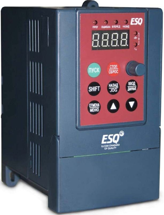 Частотный преобразователь ESQ-A200-2S0015 1.5кВт 200-260В (для однофазного двигателя)