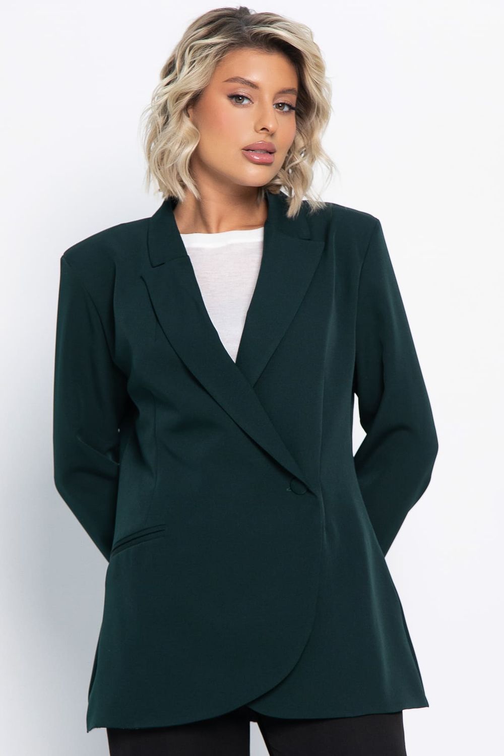 Жакет Вершина успеха (зеленый) Б15061-5М LT Collection