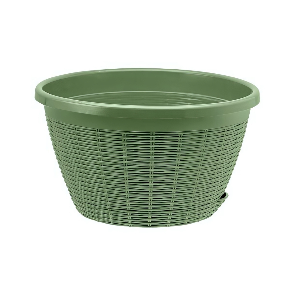 Кашпо Подвесное (4,5л) Цв. Оливковый