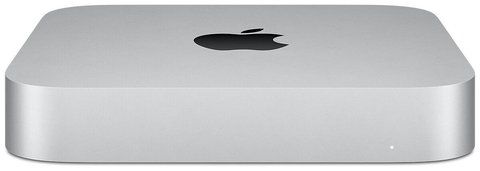 Неттоп Apple Mac Mini 2020 Tiny-Desktop/Apple M1/16 ГБ/1 ТБ SSD/Apple Graphics 8-core/OS X, серебристый (Z12P000M9, Z12P000B3)