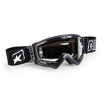 Очки кроссовые ARIETE MUDMAX GOGGLES, черный, прозрачная линза с пинами 14940-NCN