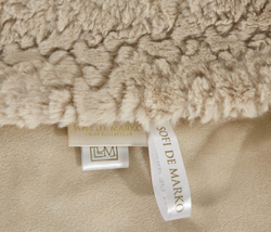 Плед 160х220 Sofi De MarkO Теодор бежевый