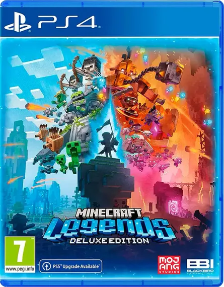 PS4 Minecraft Legends Deluxe Edition  (Б/У, Полностью на русском языке, CUSA-20193)