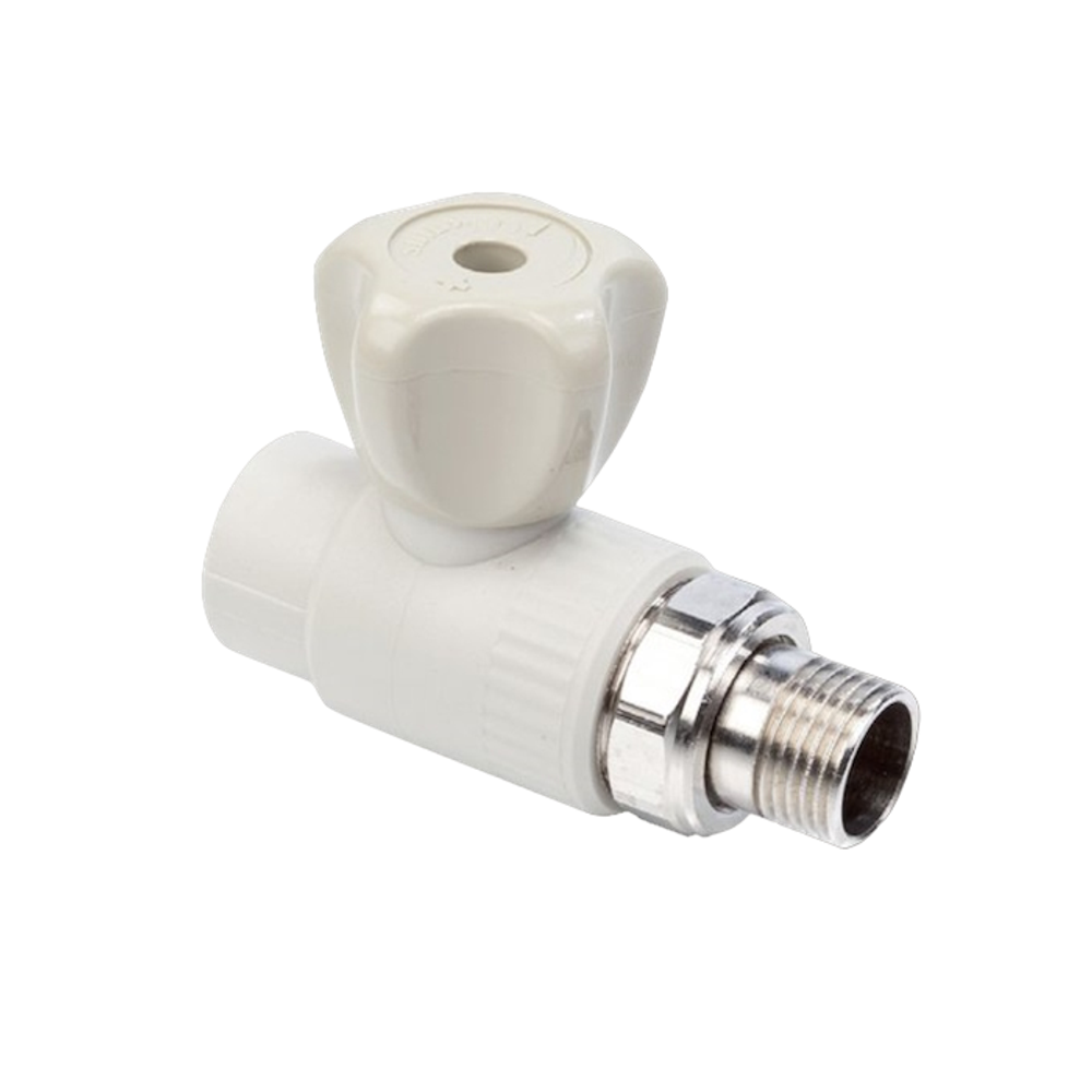 Кран шаровый ПП 20 х 1/2 прямой по низкой цене