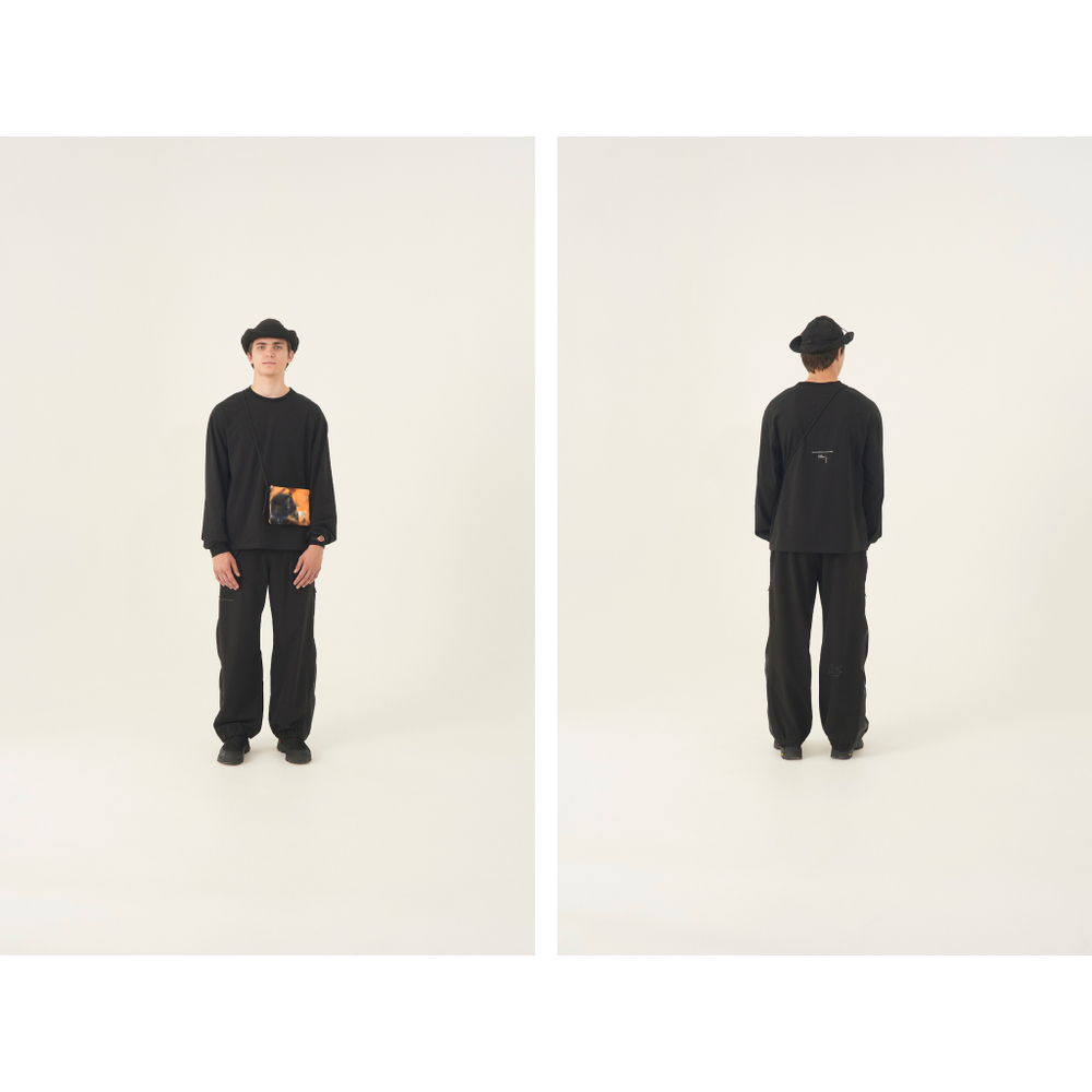 Лонгслив Called a Garment Essential "Black"