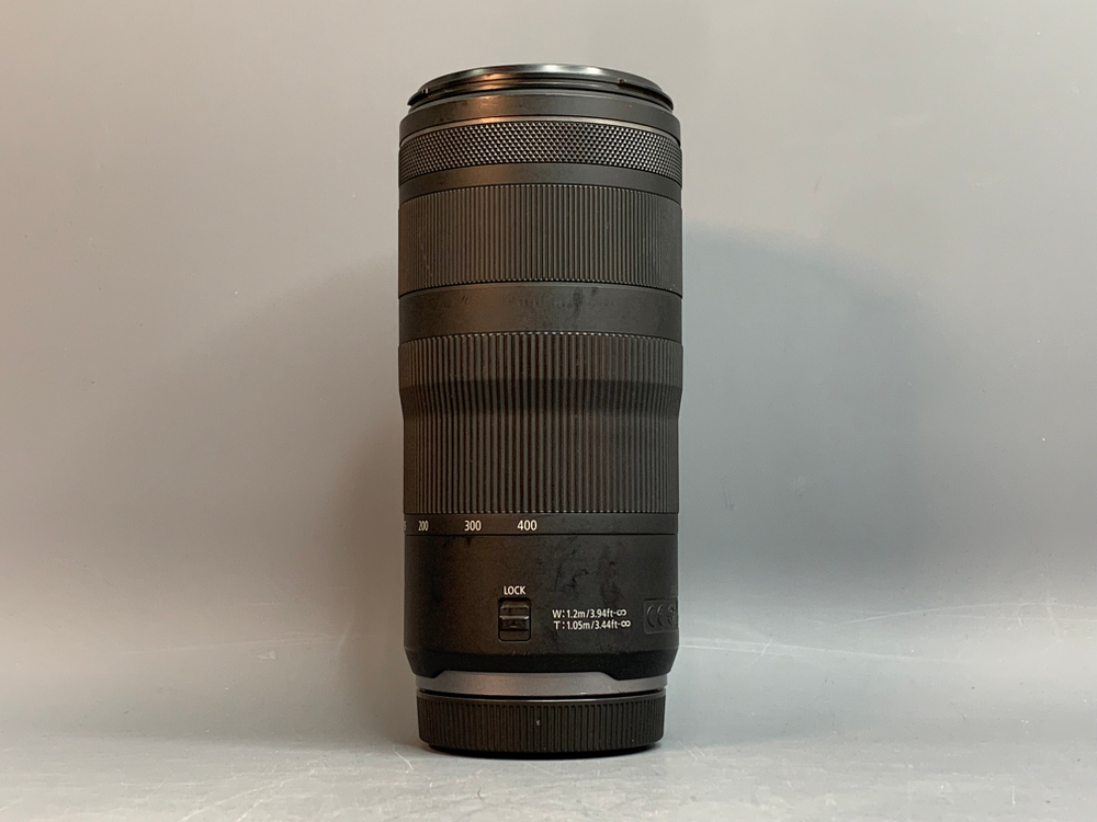 Canon RF 100-400mm f/5.6-8 IS USM царапинки, пыль внутри