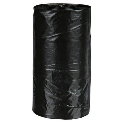 Пакеты для уборки за собаками 4 рулона по 20 шт., 3 л, чёрные, для всех диспенсеров, Trixie