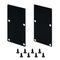 Заглушка Arlight Line-S-3667 Black глухая 042916