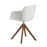 Поворотное офисное кресло DC S084A /4059 орех