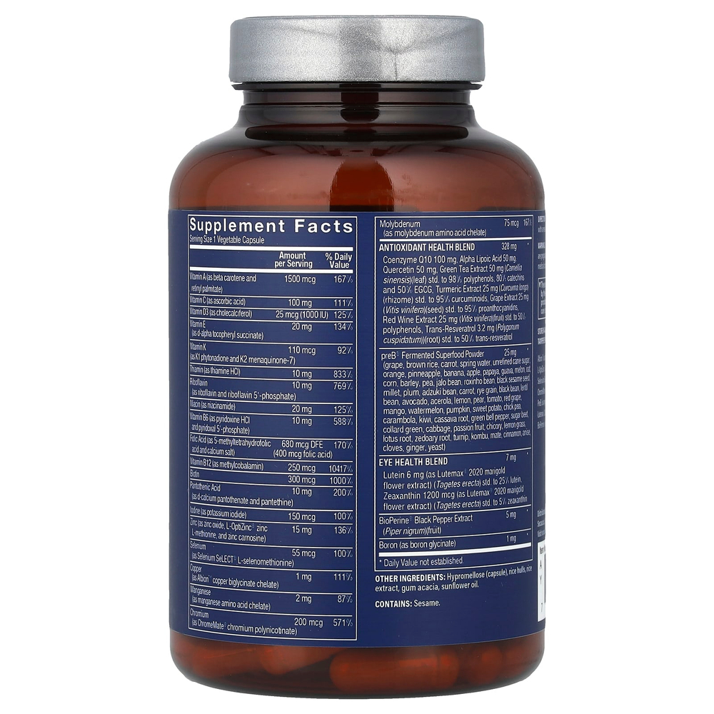 Vthrive, Bioactive Men's One Daily Multi, 60 растительных капсул