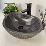 Раковина из речного камня RS-65037 51*36*16 0857