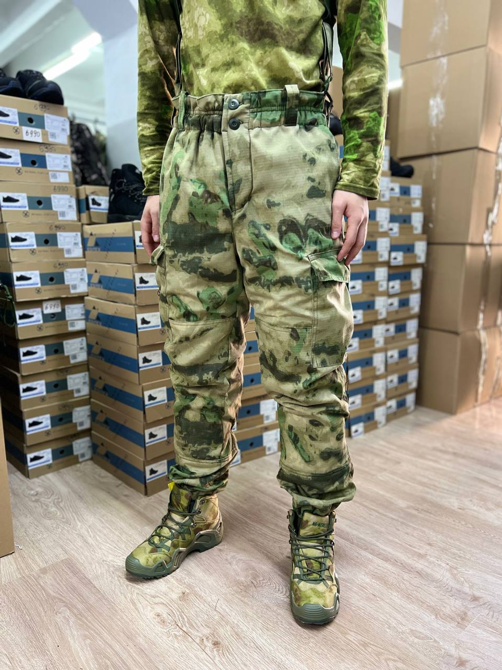 Костюм горка 5 зима лайт / мох