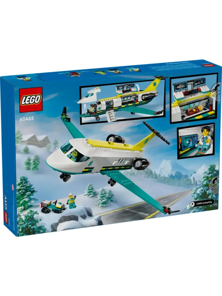 Конструктор City 60465 Самолет экстренной воздушной помощи