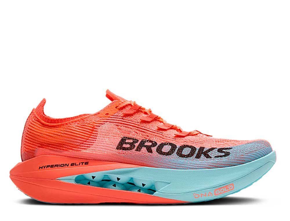 Кроссовки для бега мужские Brooks Hyperion Elite 5 M Кораллово-Голубые