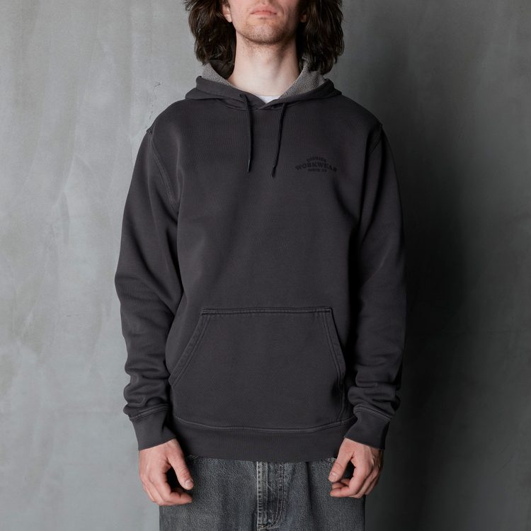 Толстовка мужская Dickies Christiana Garment Dyed Hoodie артикул:DK0A87NQBLK1 - купить в магазине Дайс