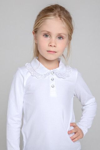 Блузка  для девочки  К 301599/белый Сн