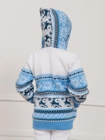 Кофта вязаная на молнии