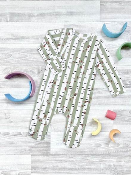 Комбинезон Mjolk Sleep and Play Birch Trees