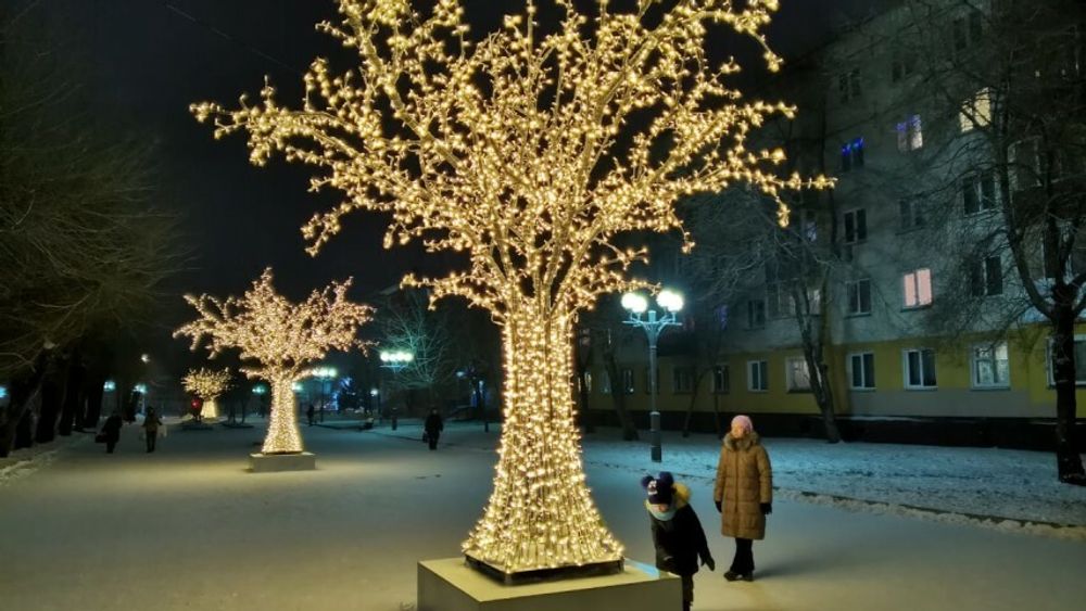 Светодиодное Дерево