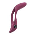 Бордовое эрекционное виброкольцо 3,5х5,3см Lola Games Pure Passion Stardust Wine red 1304-02lola