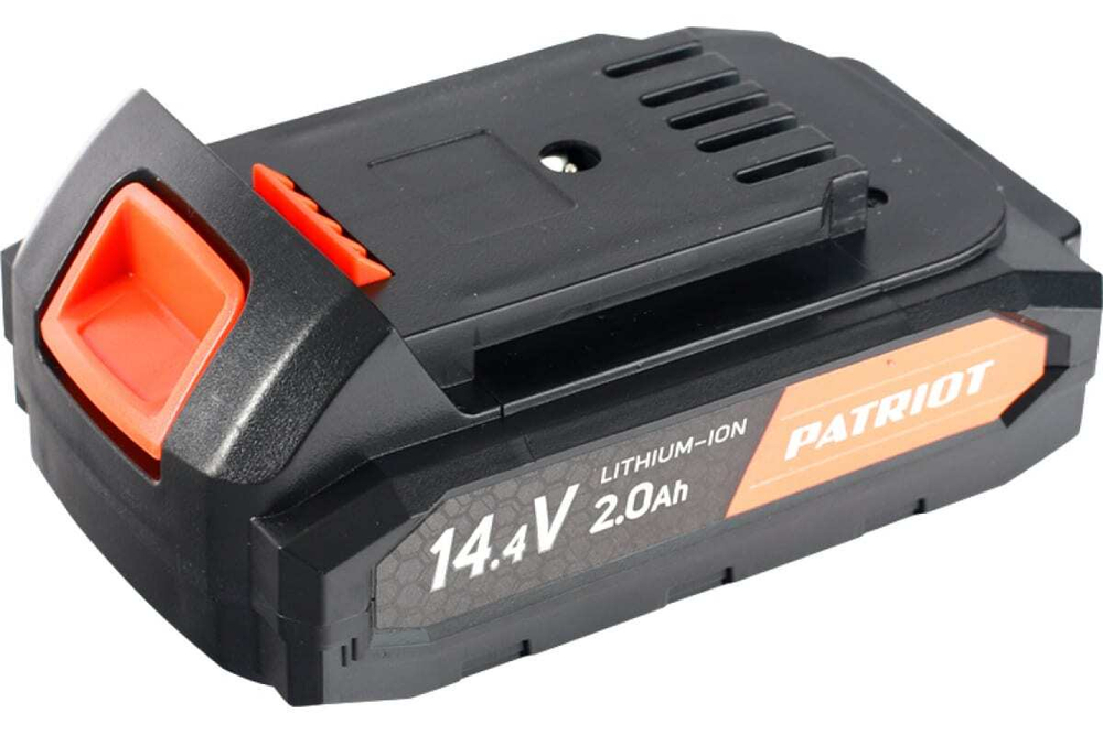 Аккумуляторная дрель-шуруповерт PATRIOT BR 147Li 180301147, 0-350/0-1350 об/мин, оранжевый