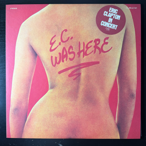 Eric Clapton ‎– E.C. Was Here (Япония 1975г.)