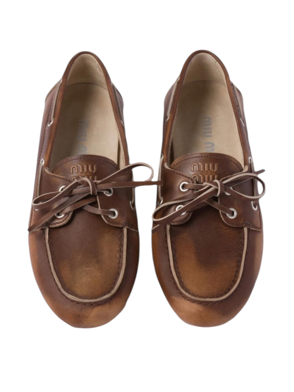 Мокасины Miu Miu